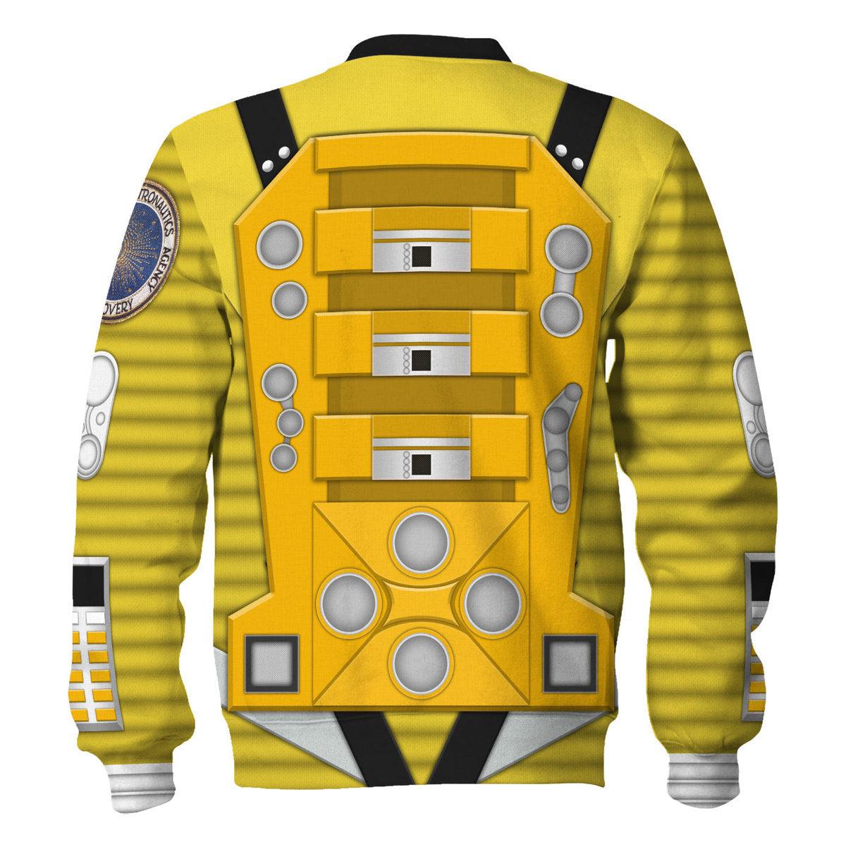 OodieGang 2001: Space Odyssey Iconic Costume Yellow Hoodie Sweatshirt T-Shirt Sweatpants - OodieGang.com