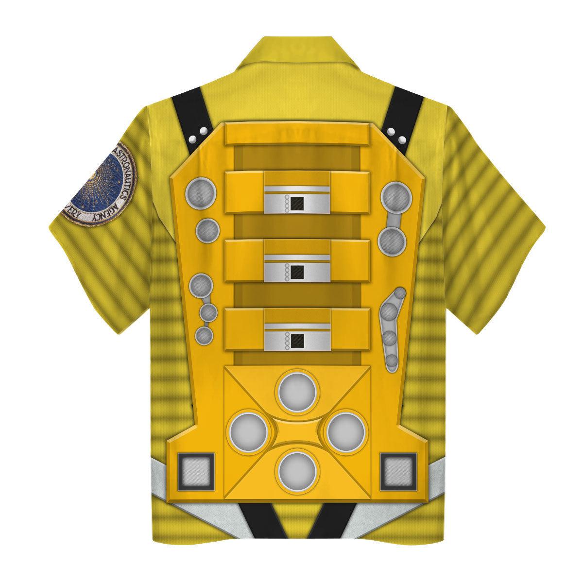 Gearhomie 2001: Space Odyssey Iconic Costume Yellow Hoodie Sweatshirt T-Shirt Sweatpants - Gearhomie.com