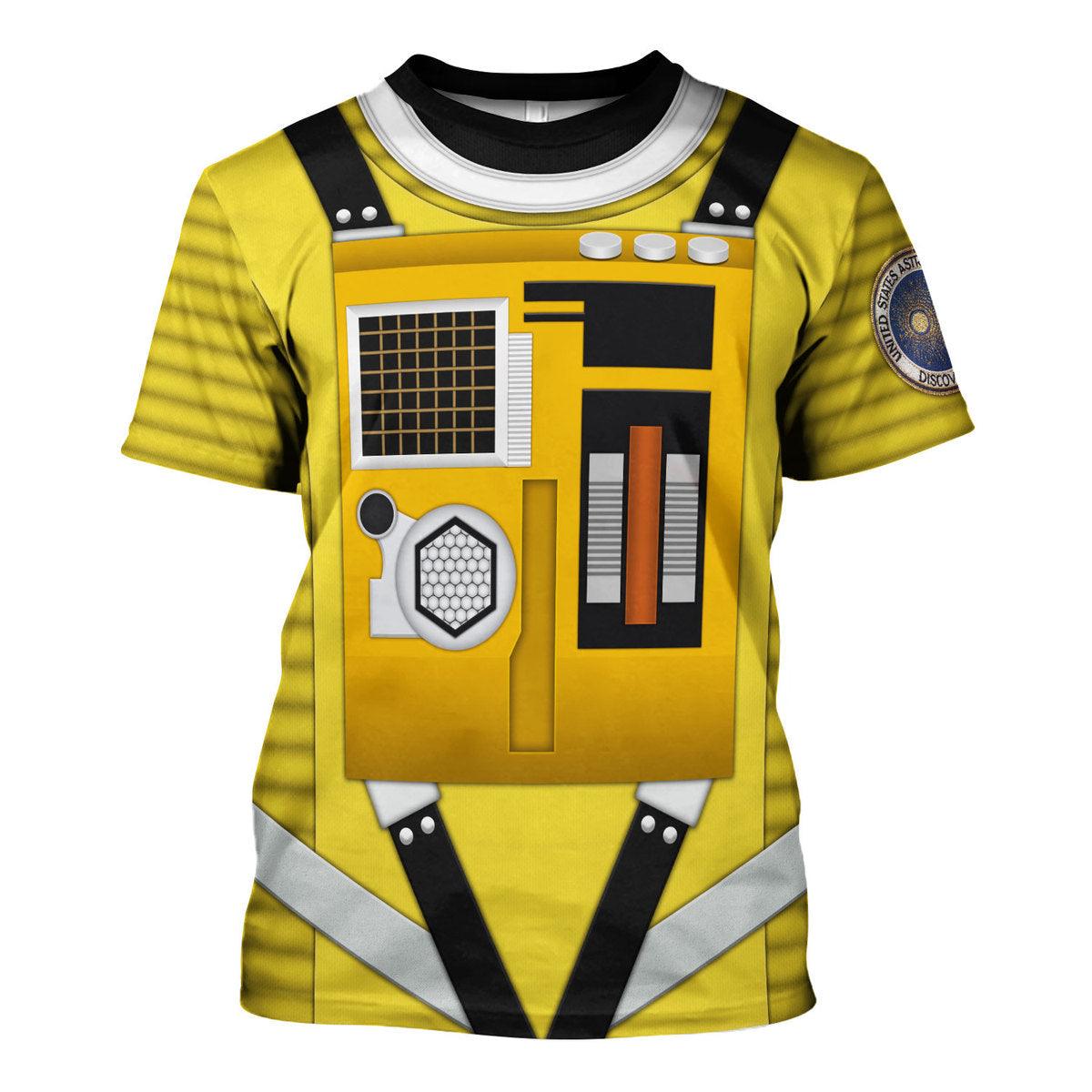 Gearhomie 2001: Space Odyssey Iconic Costume Yellow Hoodie Sweatshirt T-Shirt Sweatpants - Gearhomie.com