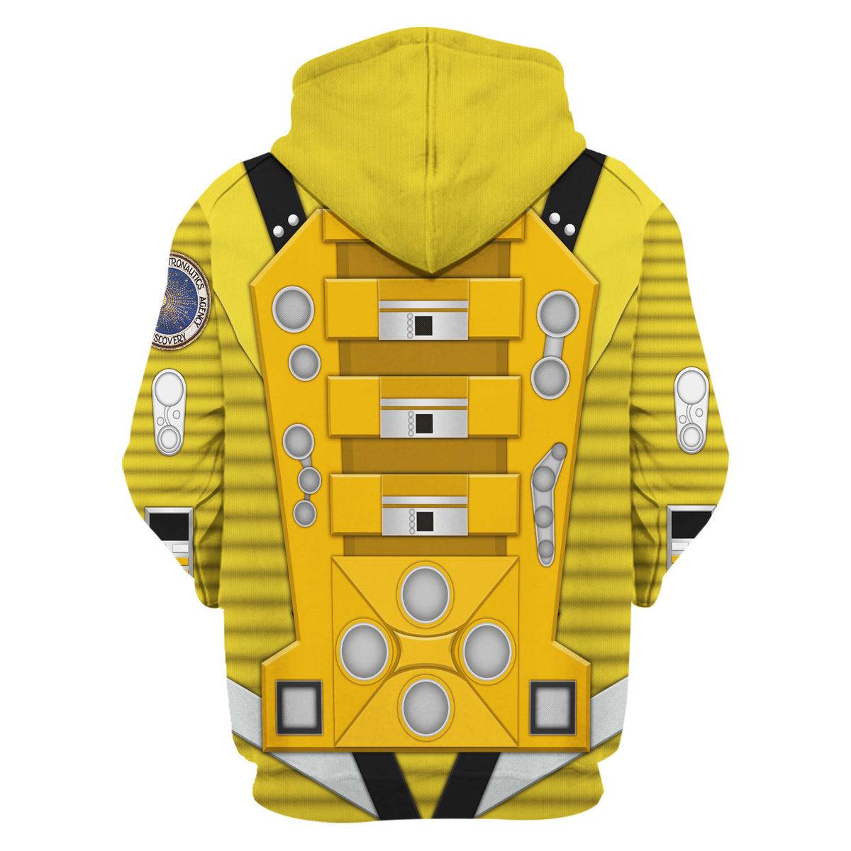 OodieGang 2001: Space Odyssey Iconic Costume Yellow Hoodie Sweatshirt T-Shirt Sweatpants - OodieGang.com
