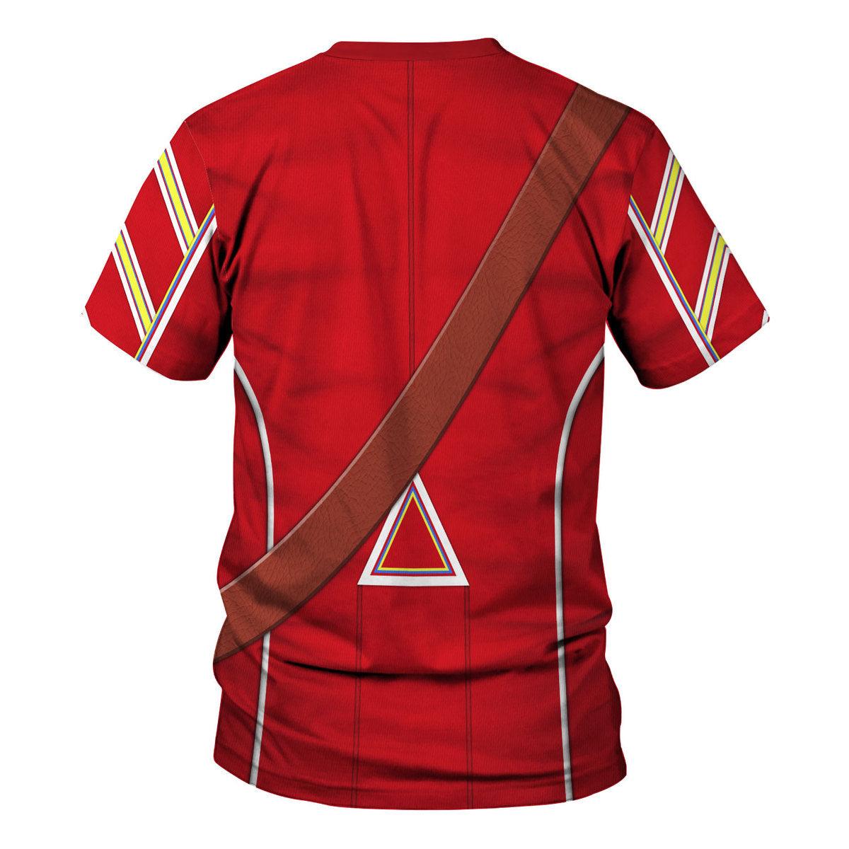Gearhomie 23rd Foot ( Royal Welch Fuzileers ) Drummer (1812-1815) Uniform All Over Print Hoodie Sweatshirt T-Shirt Tracksuit - Gearhomie.com