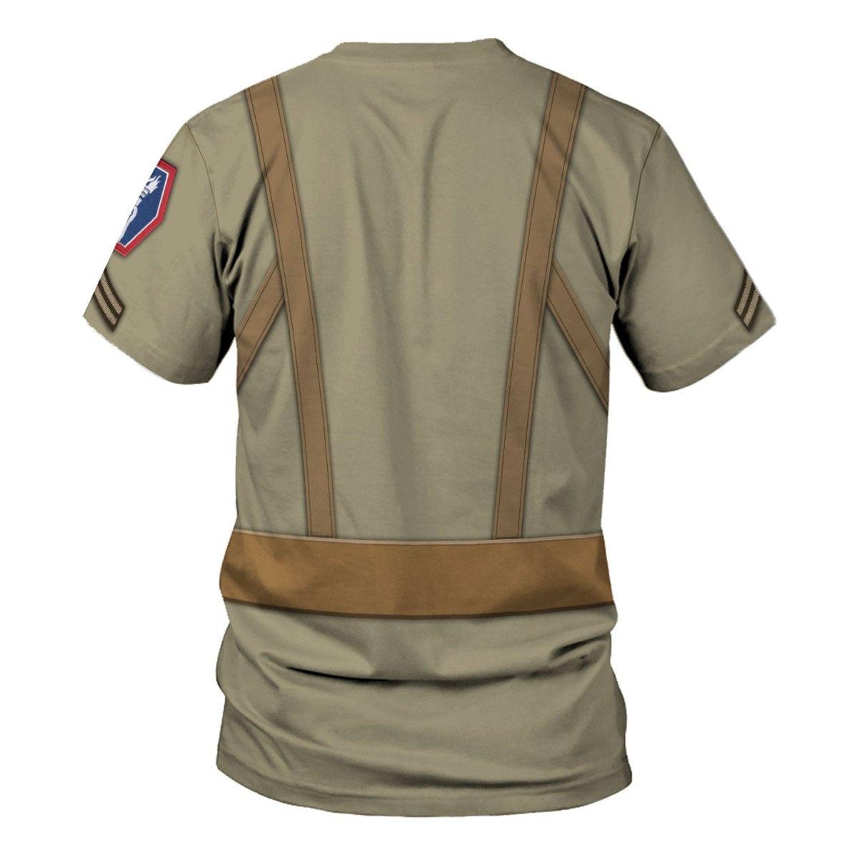 Gearhomie 442nd Infantry Regiment Corporal Costume Hoodie Sweatshirt T-Shirt Tracksuit - Gearhomie.com