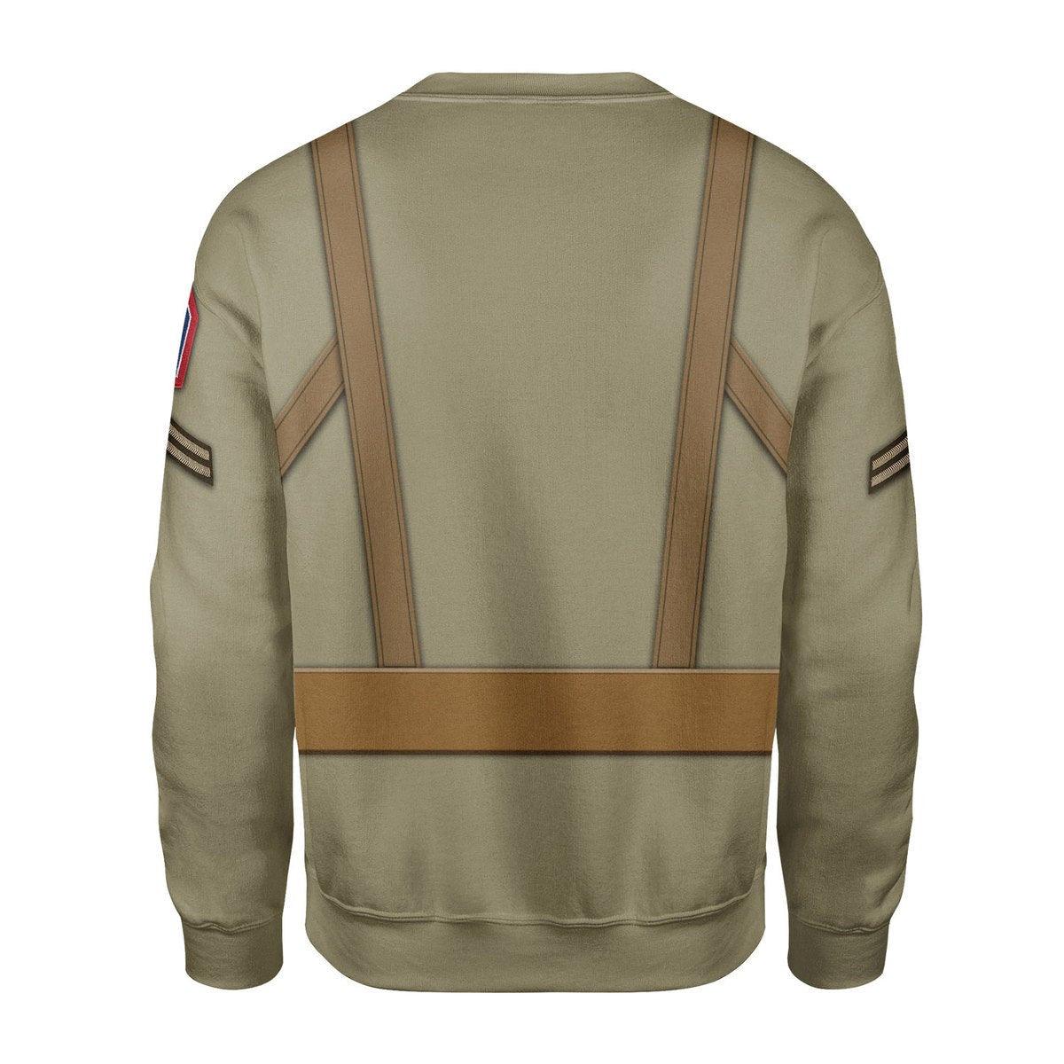 Gearhomie 442nd Infantry Regiment Corporal Costume Hoodie Sweatshirt T-Shirt Tracksuit - Gearhomie.com