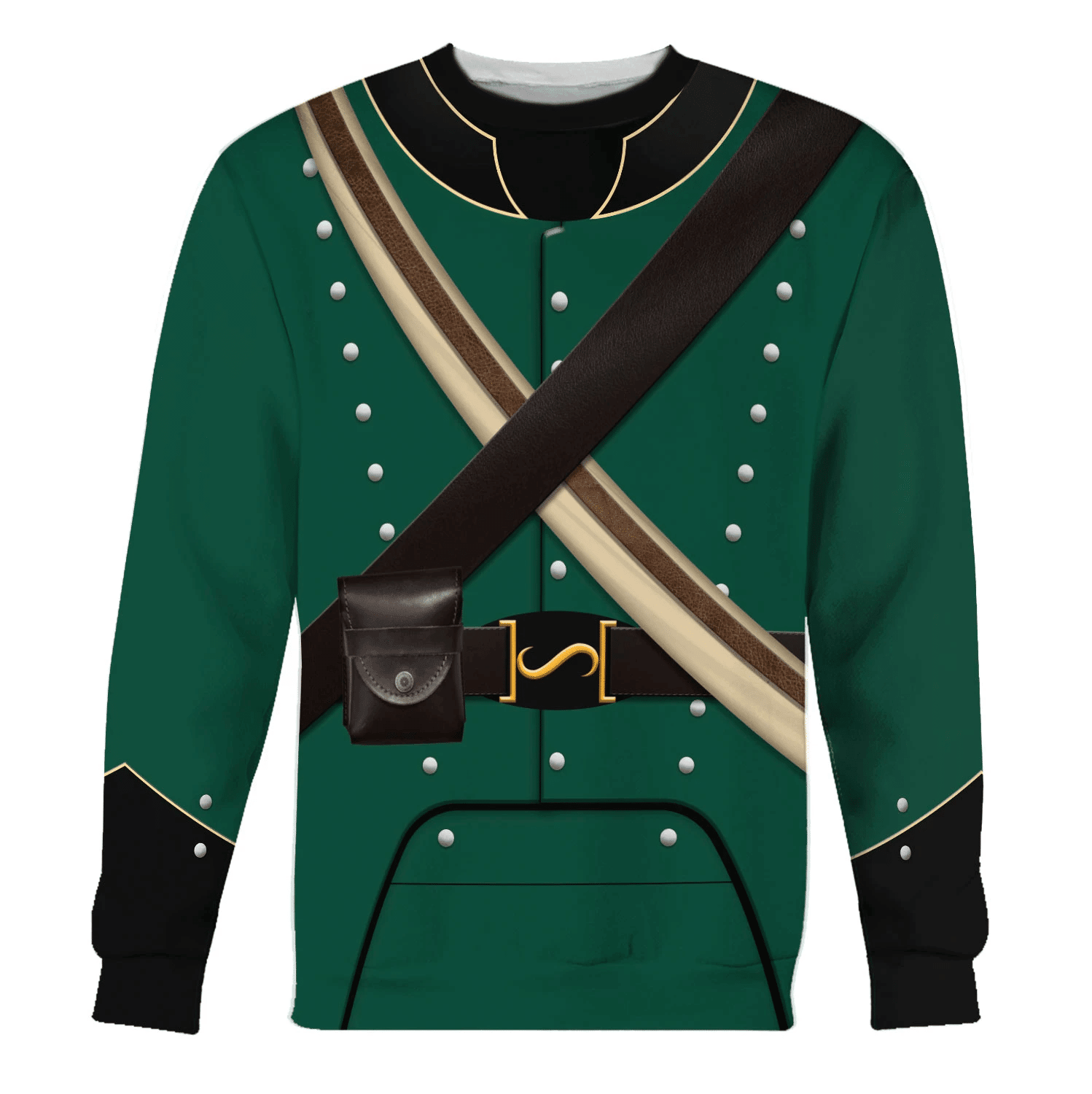 Gearhomie 95th Rifles British Rifle Corps Army Uniform Hoodie Sweatshirt T-Shirt Tracksuit - Gearhomie.com