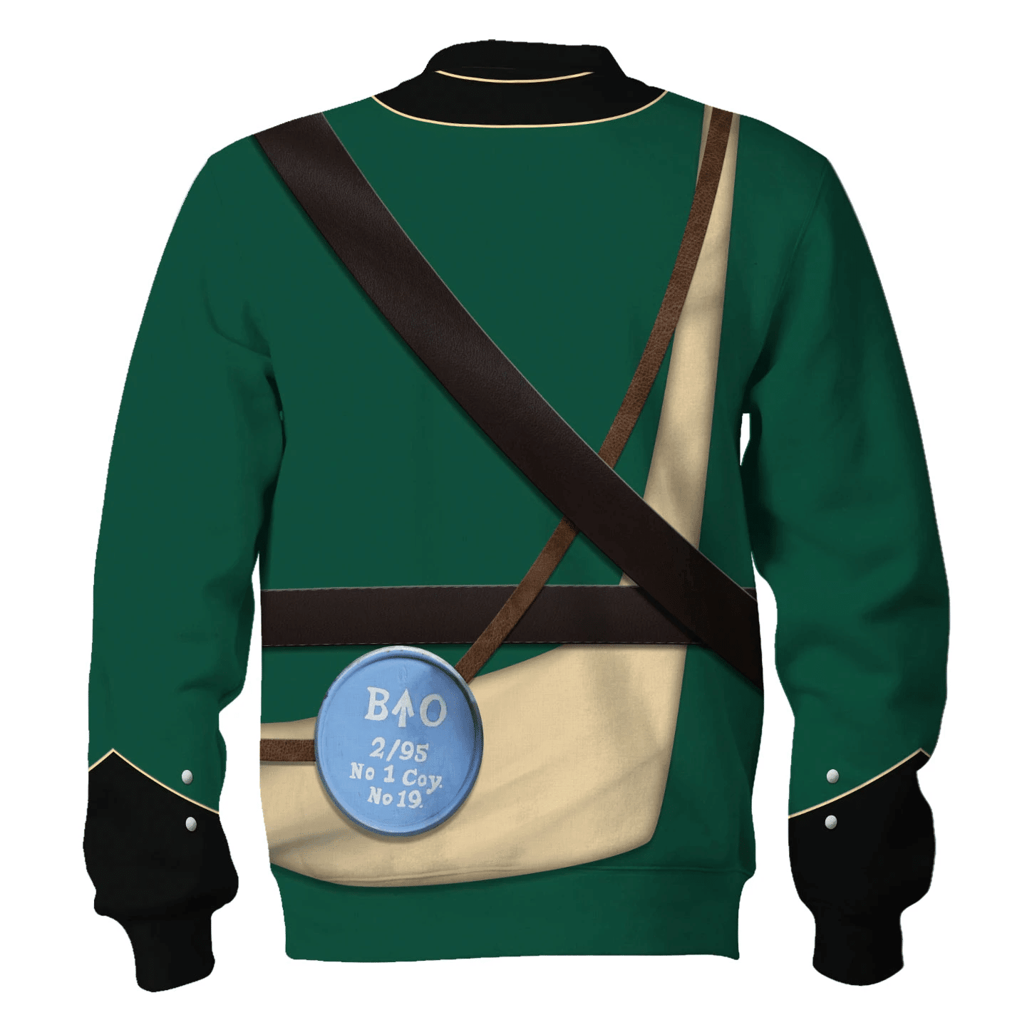 Gearhomie 95th Rifles British Rifle Corps Army Uniform Hoodie Sweatshirt T-Shirt Tracksuit - Gearhomie.com