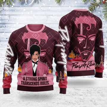 CustomsPig A Strong Spirit Transcends Rules Christmas Ugly Sweater - CustomsPig.com