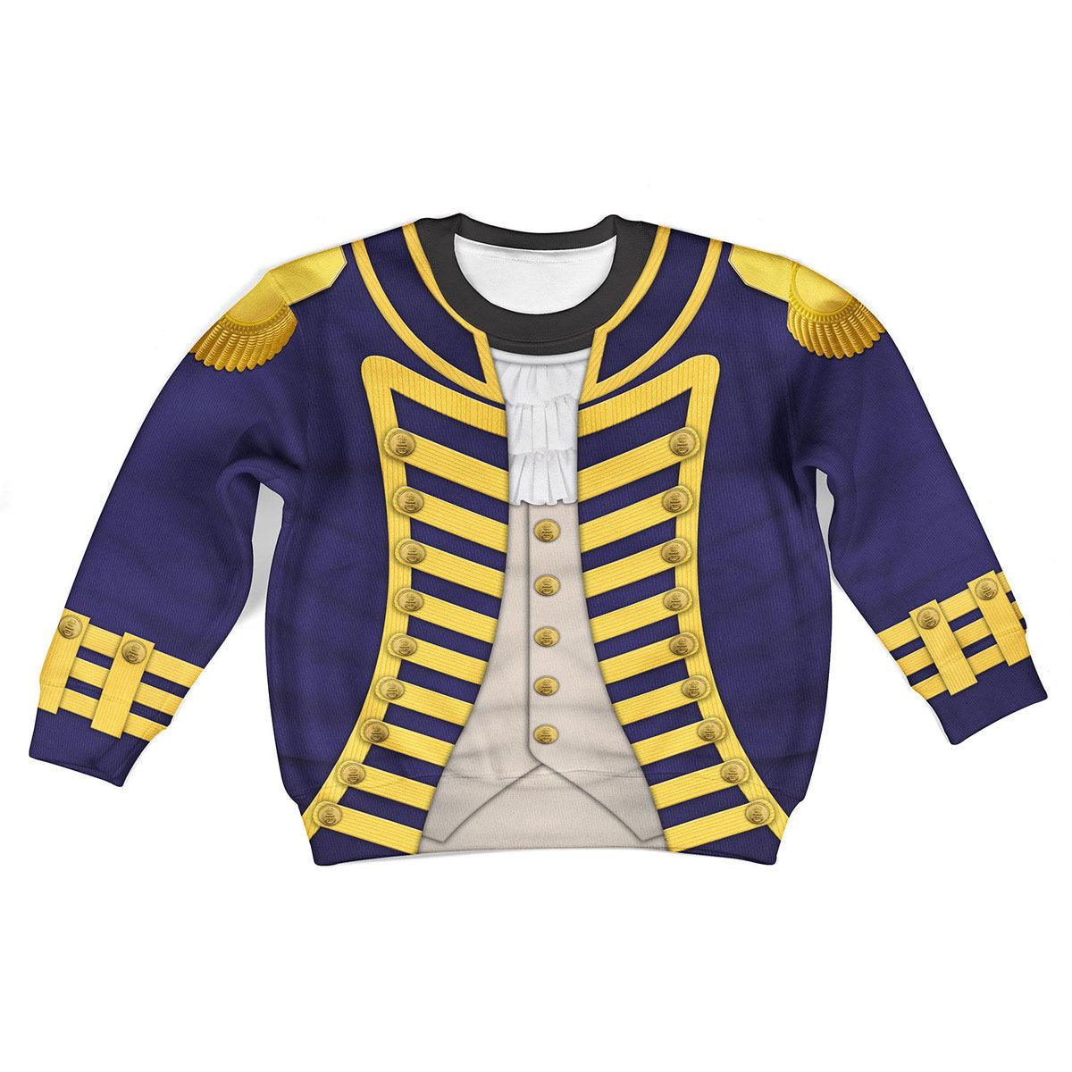 Oodiegang Admiral Collingwood Unisex Kid Tops - Oodiegang.com