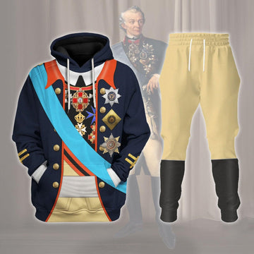 Gearhomie Aleksandr Vasilyevich Suvorov Costume Hoodie Sweatshirt T-Shirt Tracksuit - Gearhomie.com