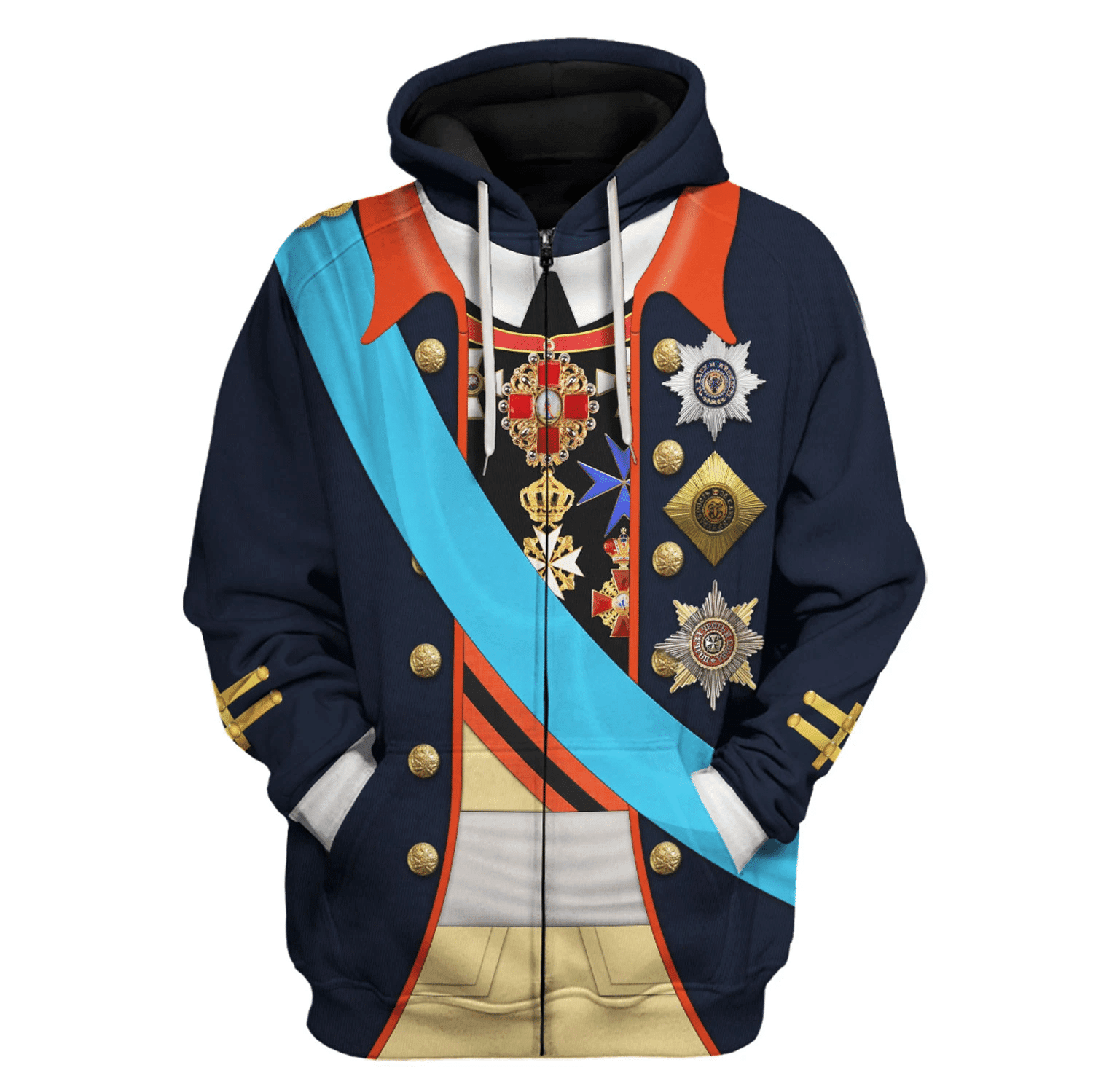 Gearhomie Aleksandr Vasilyevich Suvorov Costume Hoodie Sweatshirt T-Shirt Tracksuit - Gearhomie.com
