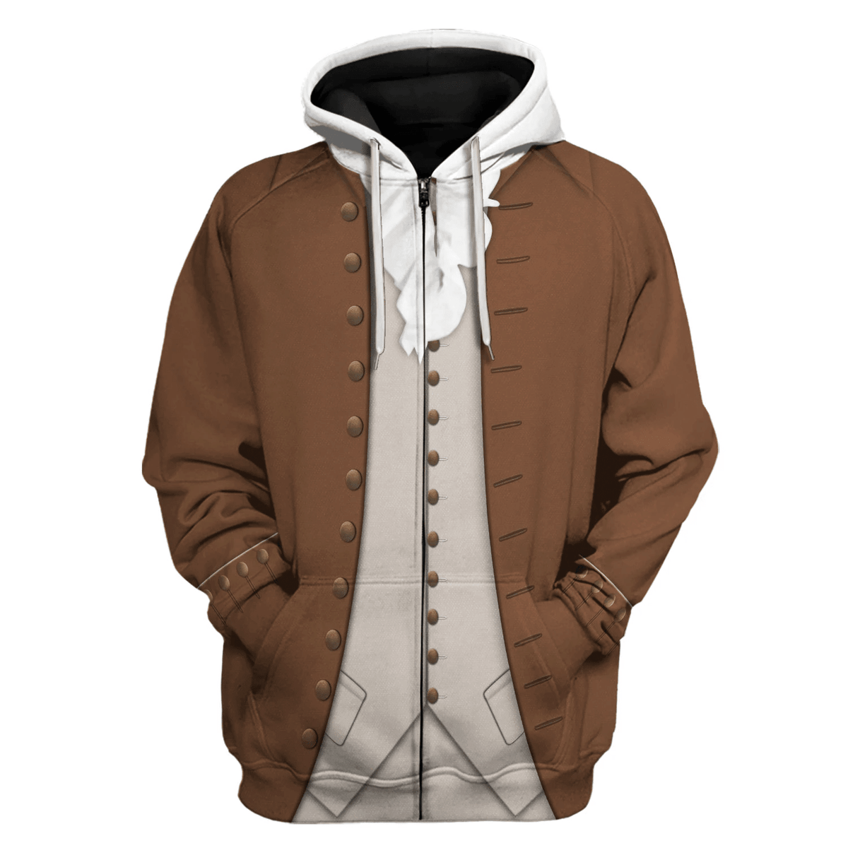 Gearhomie Alexander Hamilton Founding Father of The United States Costume Hoodie Sweatshirt T-Shirt Tracksuit - Gearhomie.com