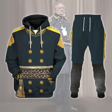 Gearhomie American Commander Winfield Scott Costume Hoodie Sweatshirt T-Shirt Tracksuit - Gearhomie.com