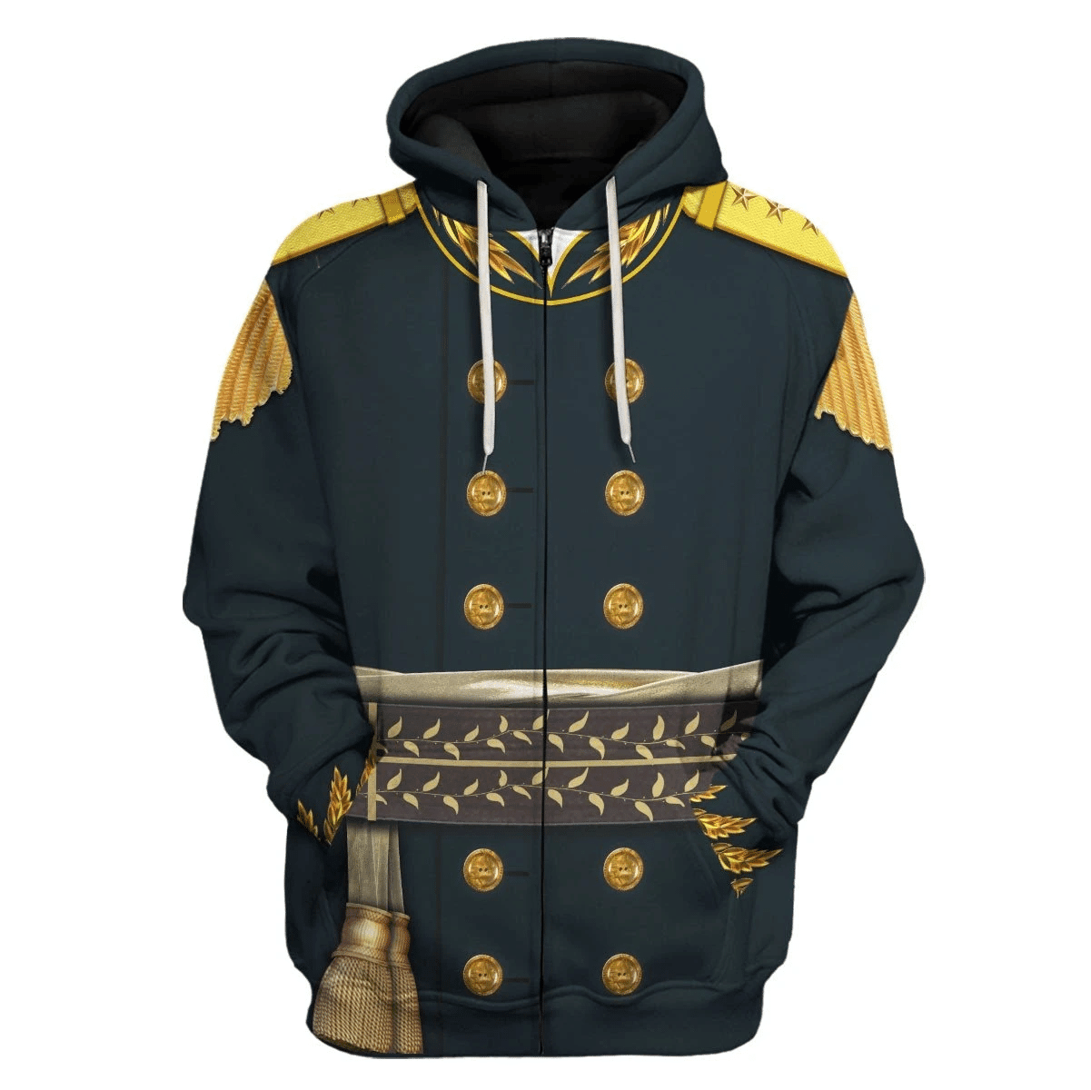 Gearhomie American Commander Winfield Scott Costume Hoodie Sweatshirt T-Shirt Tracksuit - Gearhomie.com