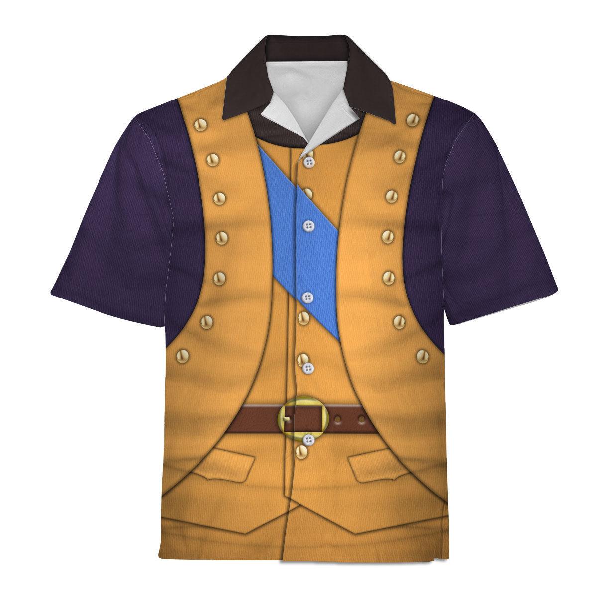 Gearhomie American Infantry Officer-1776-1783 Uniform All Over Print Hoodie Sweatshirt T-Shirt Tracksuit - Gearhomie.com