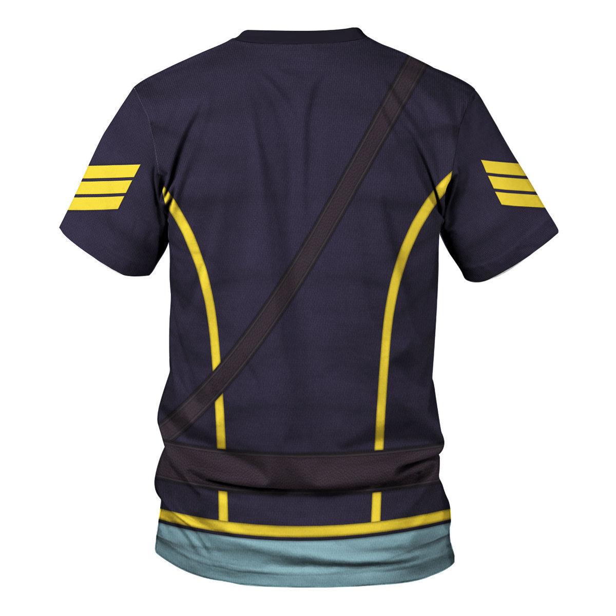 Gearhomie American Union Army- Cavalry Sergeant Uniform All Over Print Hoodie Sweatshirt T-Shirt Tracksuit - Gearhomie.com