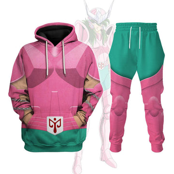 Gearhomie Andromeda Shun Bronze Saints Saint Seiya Costume Hoodie Sweatshirt T-Shirt Tracksuit - DucG
