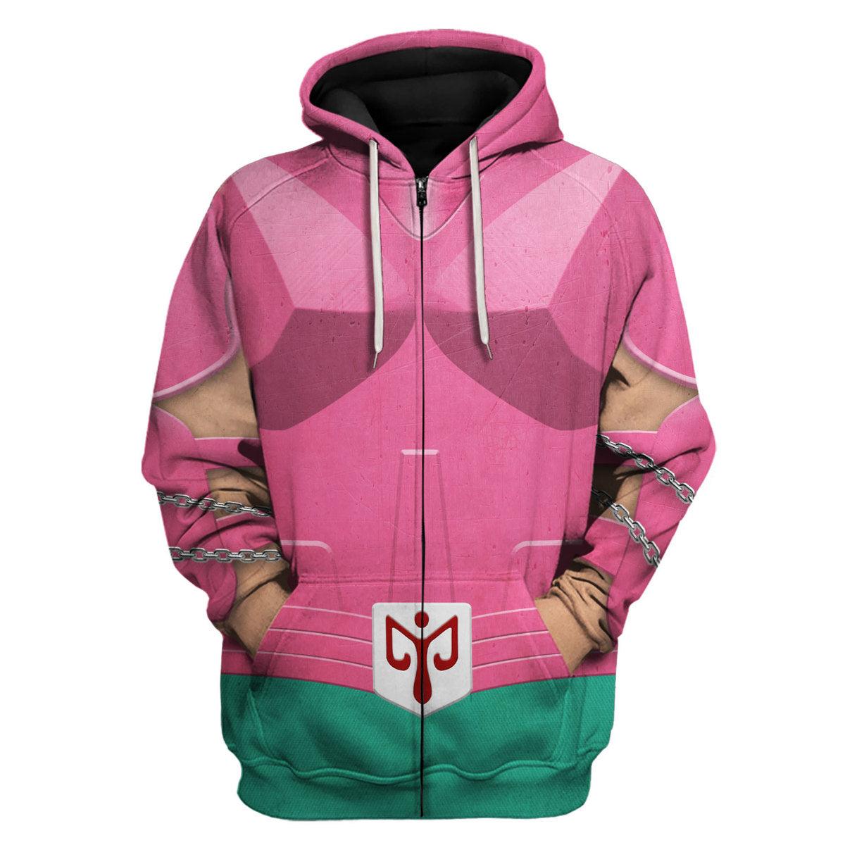 Gearhomie Andromeda Shun Bronze Saints Saint Seiya Costume Hoodie Sweatshirt T-Shirt Tracksuit - DucG