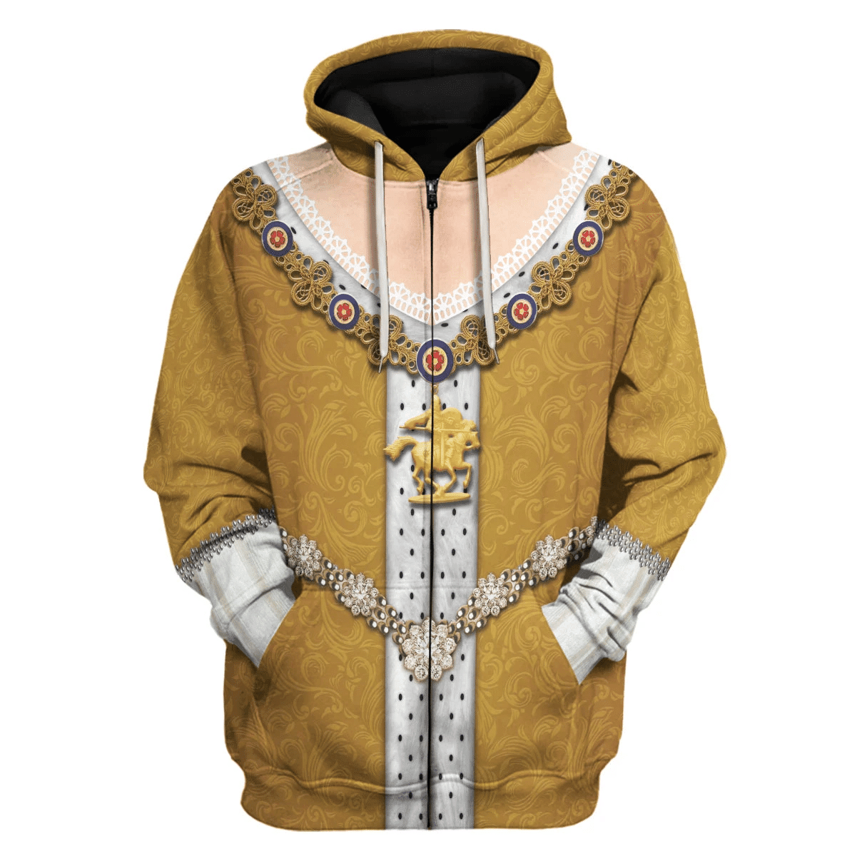 OodieGang Anne Queen of Britian Hoodie Sweatshirt T-Shirt Tracksuit - OodieGang.com
