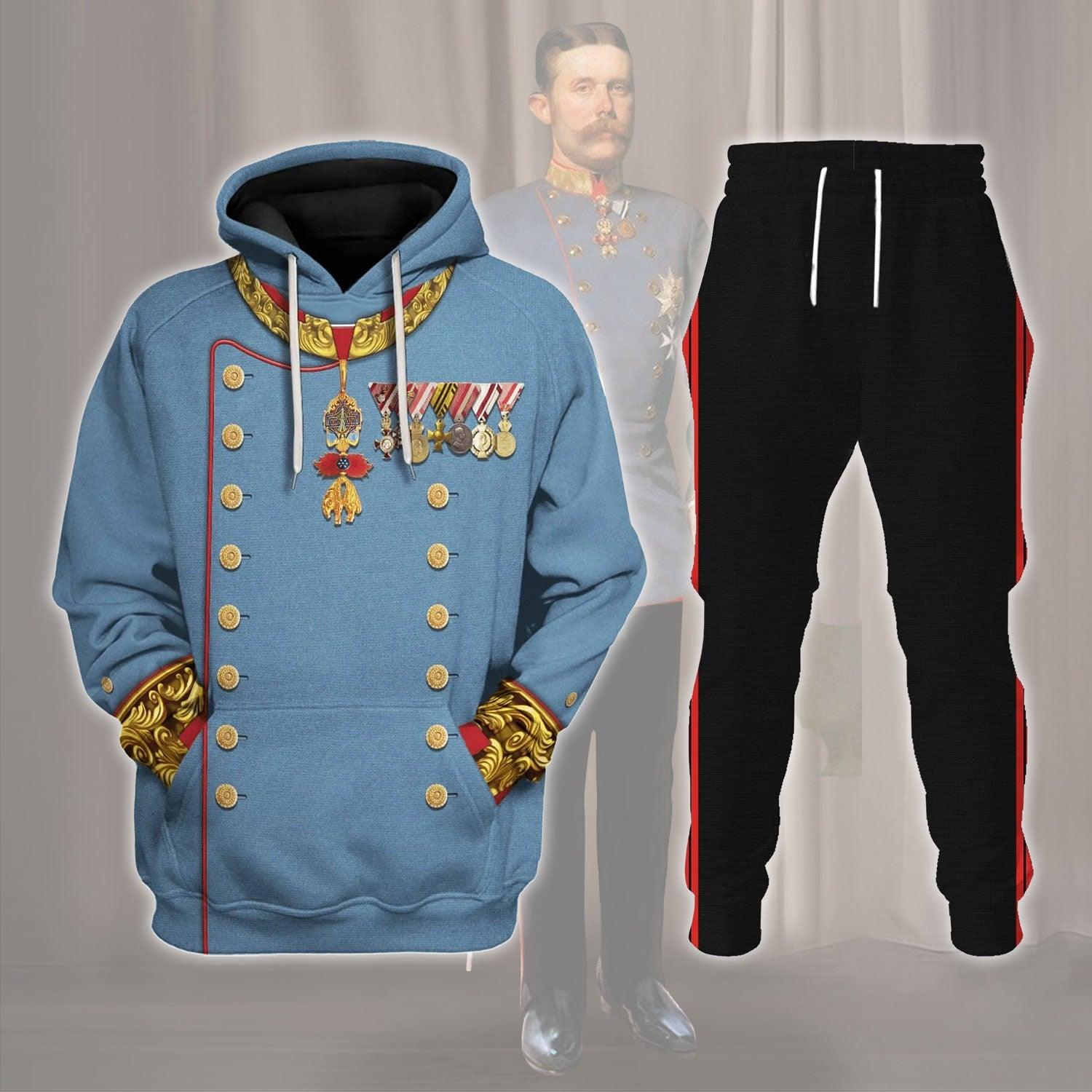  CustomsPig Archduke Franz Ferdinand of Austria Hoodie Sweatshirt T-Shirt Tracksuit -  CustomsPig.com
