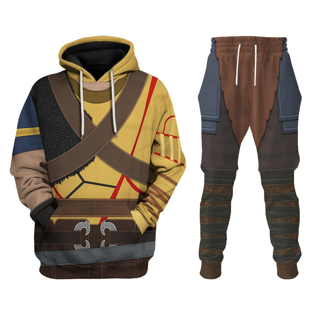 CustomsPig Atreus Costume Hoodie Sweatshirt T-Shirt Sweatpants - CustomsPig.com
