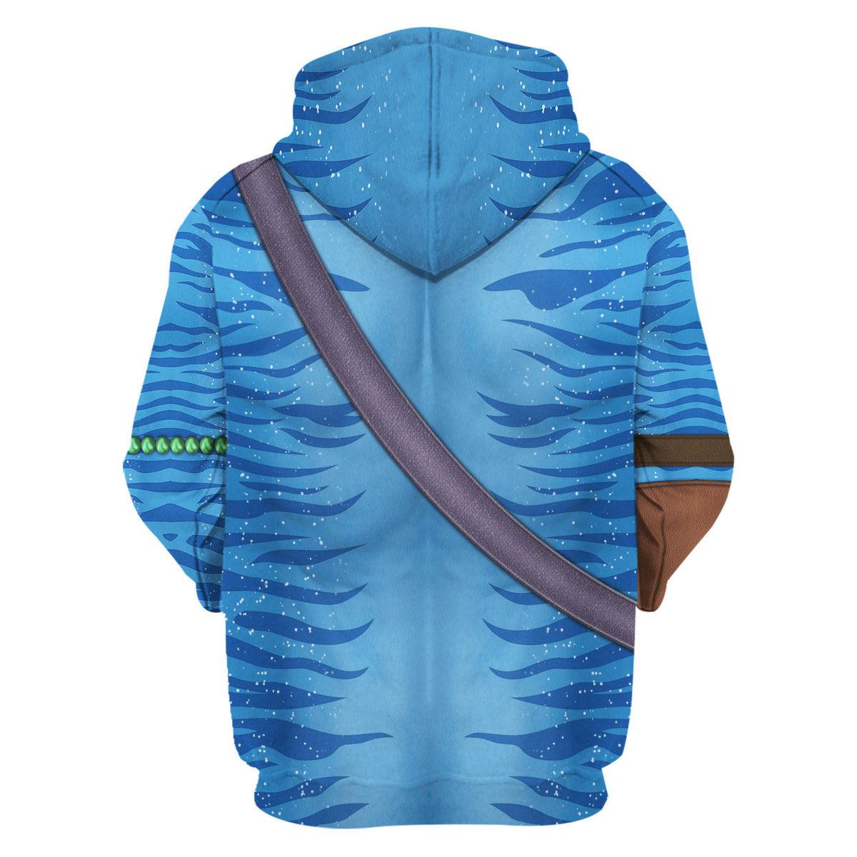 Gearhomie Avatar Jake Cosplay Costume Hoodie Sweatshirt T-Shirt Tracksuit - Gearhomie.com