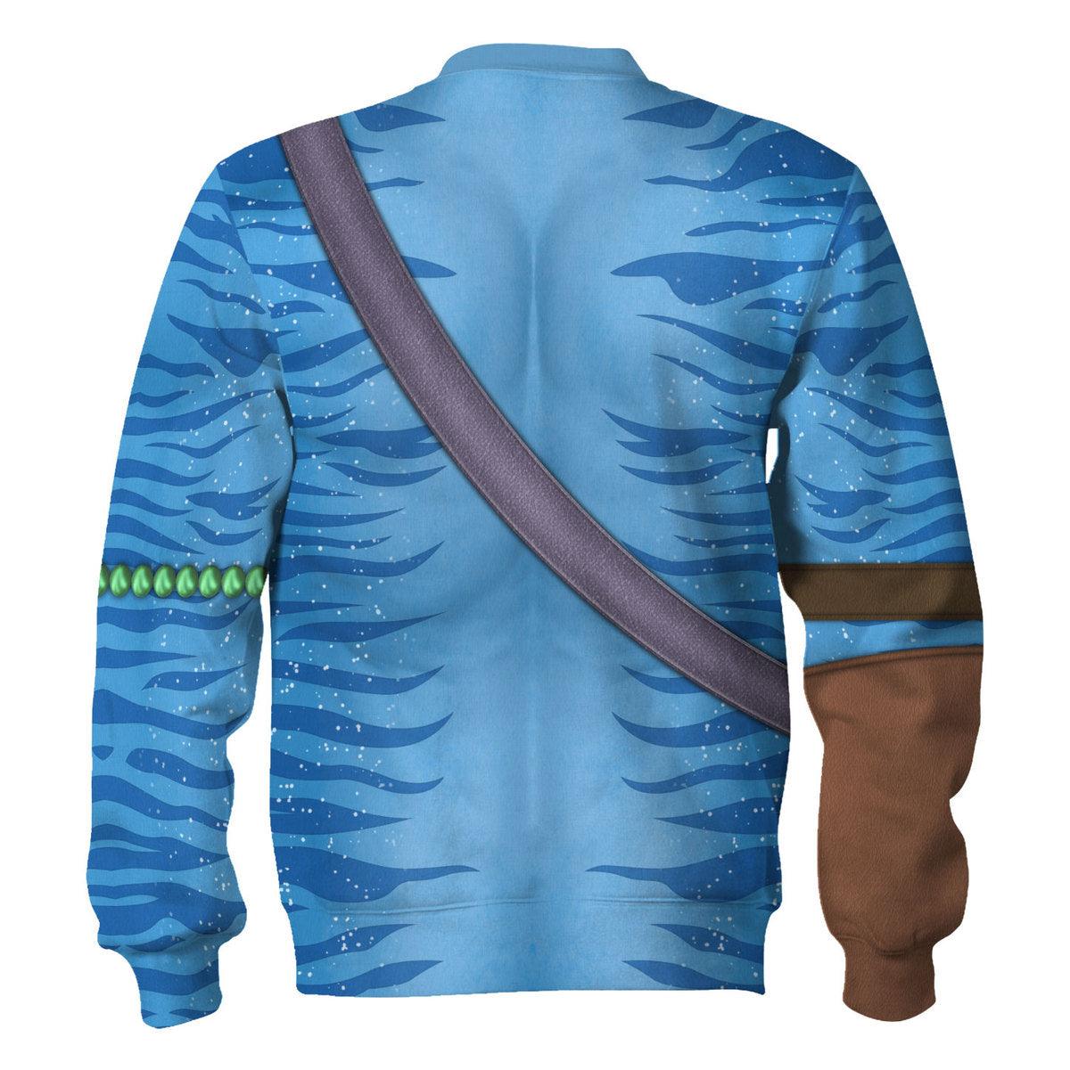 Gearhomie Avatar Jake Cosplay Costume Hoodie Sweatshirt T-Shirt Tracksuit - Gearhomie.com
