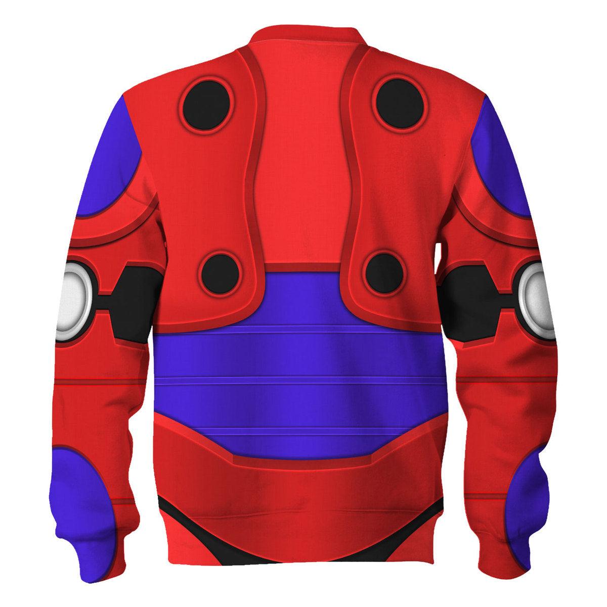 Gearhomie Baymax Super Armor Cosplay Costume Hoodie Sweatshirt T-Shirt Sweatpants - Gearhomie.com