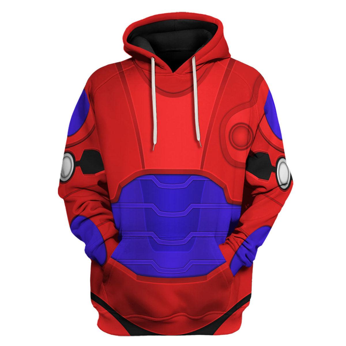 Gearhomie Baymax Super Armor Cosplay Costume Hoodie Sweatshirt T-Shirt Sweatpants - Gearhomie.com