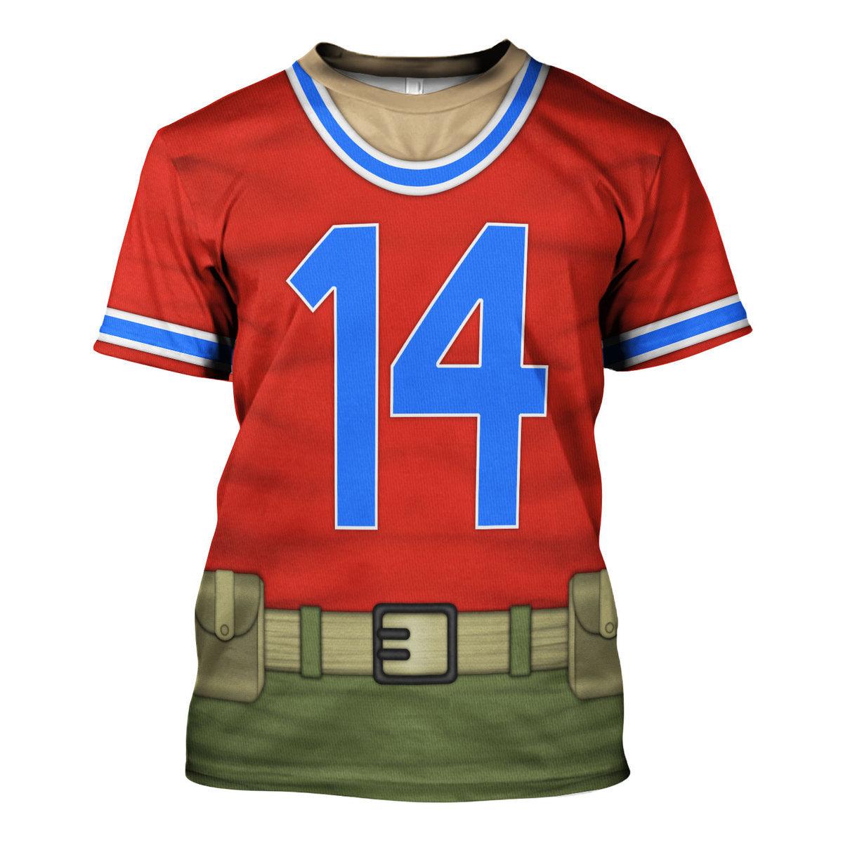 Gearhomie Bazooka Costumes Hoodie Sweatshirt T-Shirt - DucG