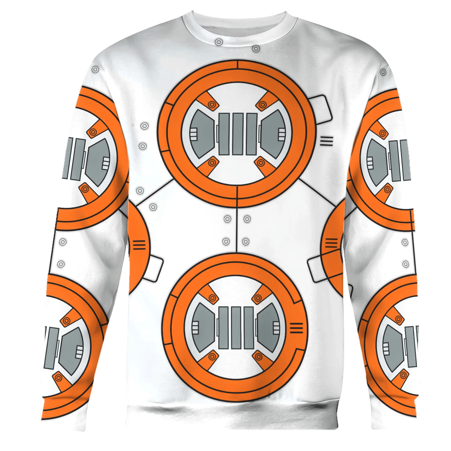Gearhomie BB 8 Robot Costume Hoodie Sweatshirt T-Shirt Sweatpants - Gearhomie.com