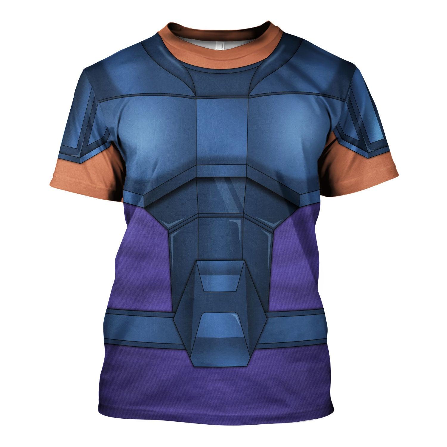 Gearhomie Bear Geki Saint Seiya Costume Hoodie Sweatshirt T-Shirt Tracksuit - DucG
