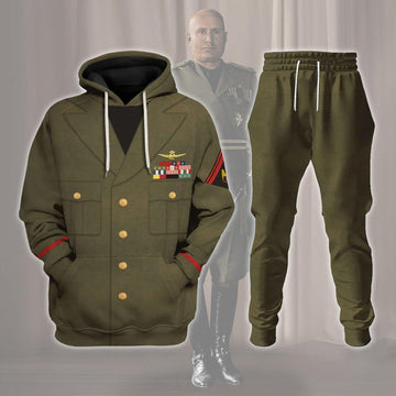 OodieGang Benitoo Mussolinii Costume Hoodie Sweatshirt T-Shirt Tracksuit - OodieGang.com