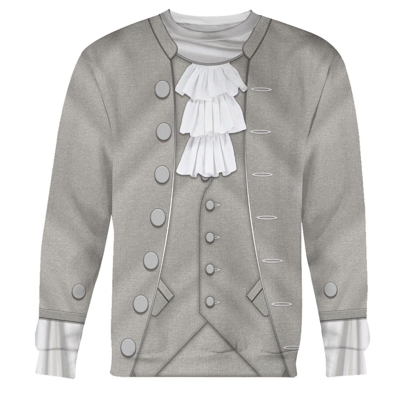 Gearhomie Benjamin Franklin Founding Father of the United States Costume Hoodie Sweatshirt T-Shirt Tracksuit - Gearhomie.com