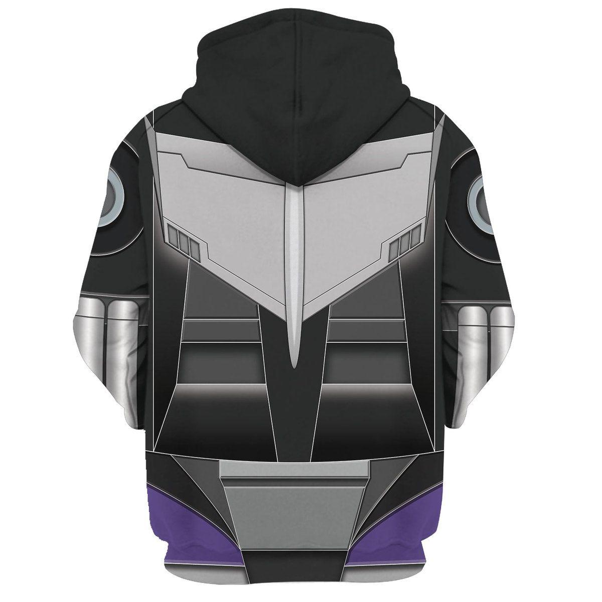 Gearhomie Black Hot Rodimus Costume Cosplay Hoodie Tracksuit - Gearhomie.com