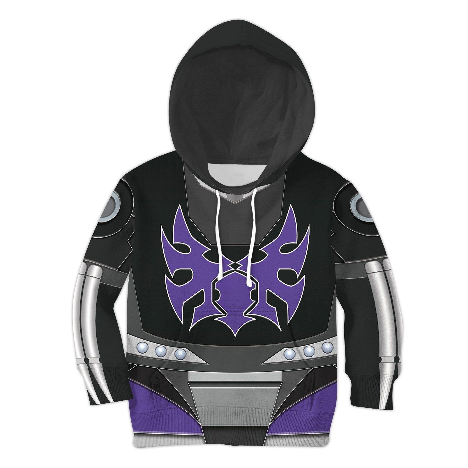 Gearhomie Black Hot Rodimus Kid Costume Cosplay Hoodie Sweatshirt T-Shirt - Gearhomie.com