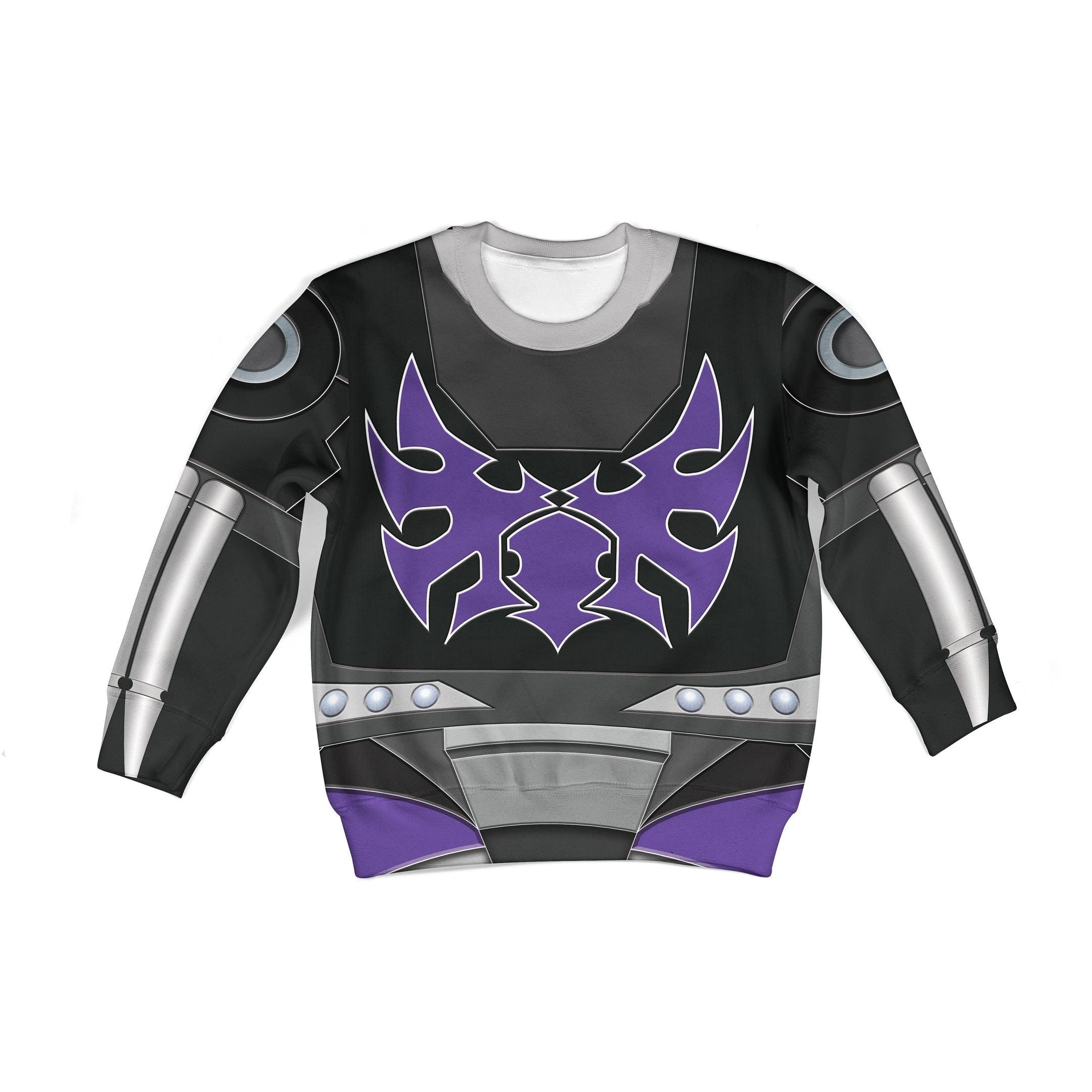 Gearhomie Black Hot Rodimus Kid Costume Cosplay Hoodie Sweatshirt T-Shirt - Gearhomie.com
