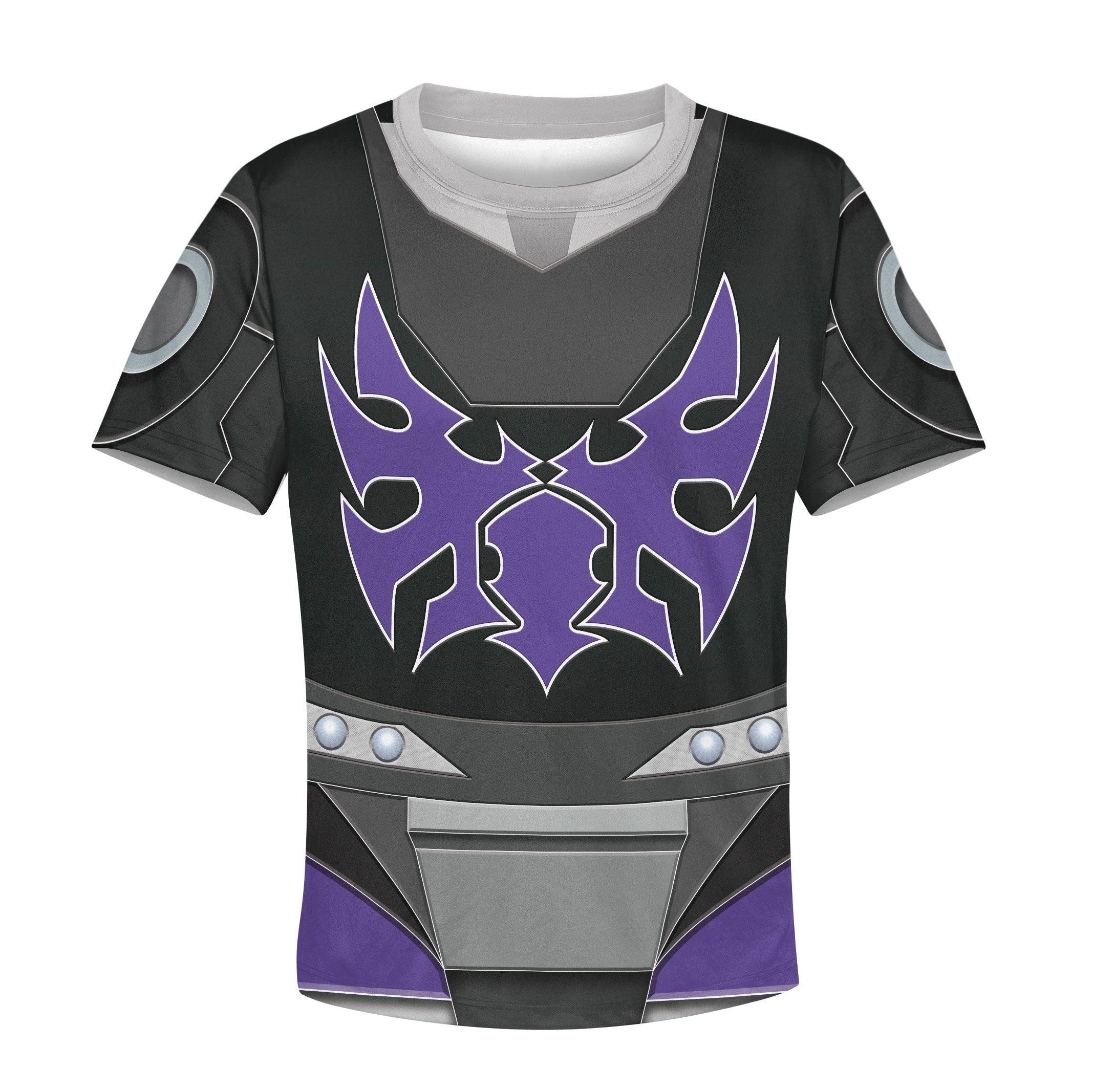 Gearhomie Black Hot Rodimus Kid Costume Cosplay Hoodie Sweatshirt T-Shirt - Gearhomie.com
