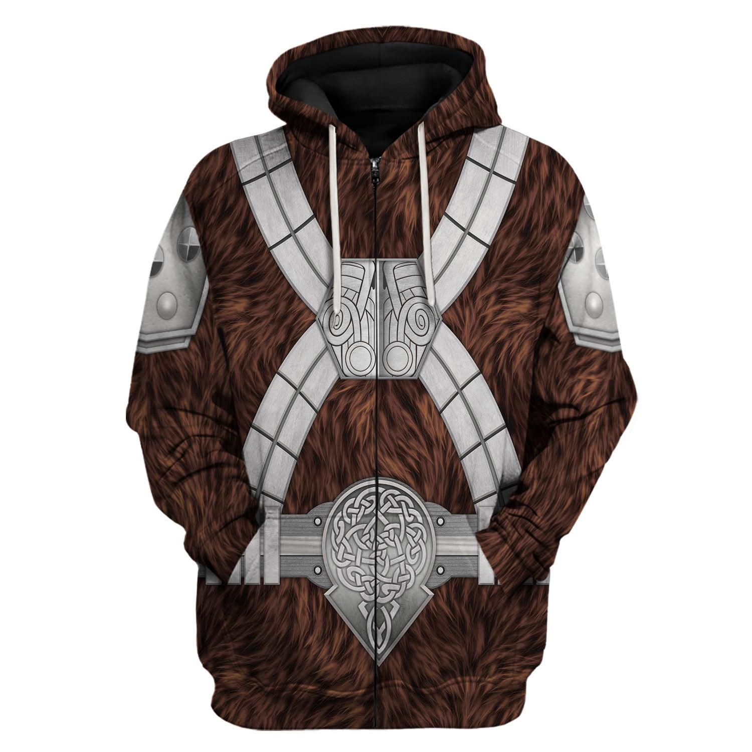 Gearhomie Black Krrsantan, Brown Costume Hoodie Sweatshirt T-Shirt Sweatpants - Gearhomie.com