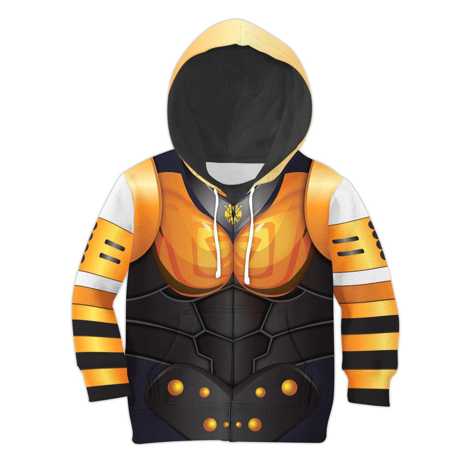 Gearhomie Blackarachnia Beast Wars Kid Costume Cosplay Hoodie Sweatshirt T-Shirt - Gearhomie.com