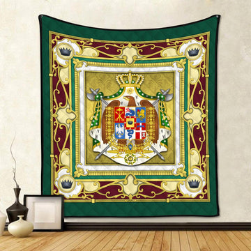 Gearhomie Blanket Kingdom of Italy (Napoleonic) Coat of Arms Quilt - Gearhomie.com
