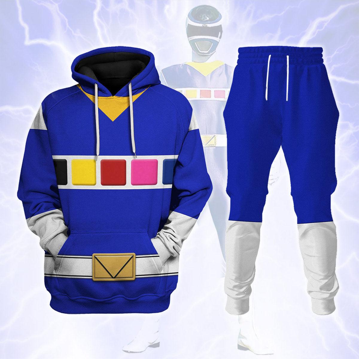 Gearhomie Blue Space Ranger Hoodies Sweatshirt T-shirt Hawaiian Tracksuit - Gearhomie.com