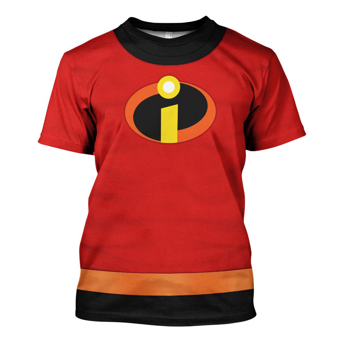 Gearhomie Bob Parr Costume Hoodie Sweatshirt T-Shirt Tracksuit - Gearhomie.com