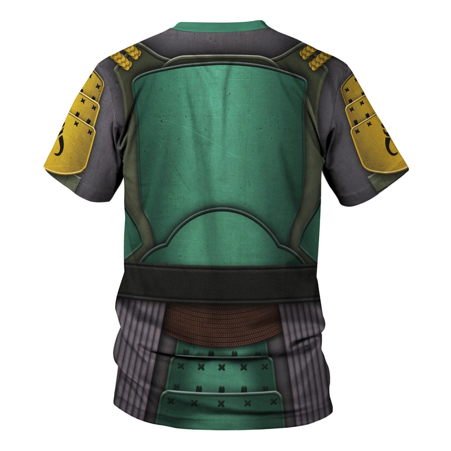 OodieGang Boba Fet Samurai Costume Hoodie Sweatshirt T-Shirt Sweatpants - OodieGang.com
