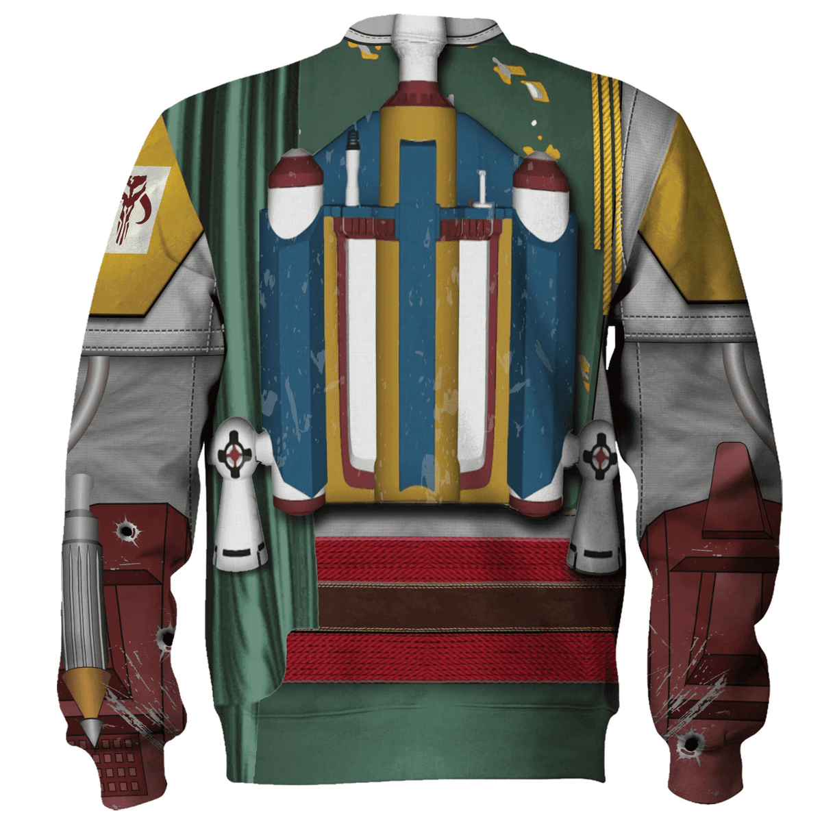  CustomsPig Boba Fett Costume Hoodie Sweatshirt T-Shirt Sweatpants -  CustomsPig.com