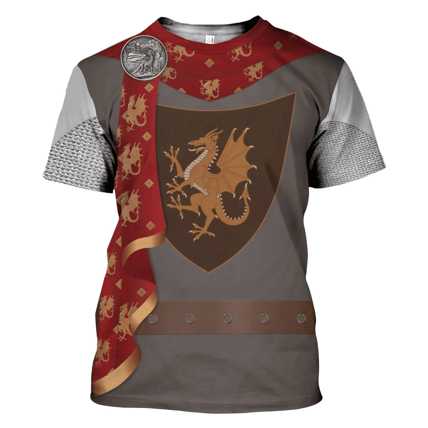 Gearhomie British King Arthur Arthur Pendragon Costume Hoodie Sweatshirt T-Shirt Tracksuit - Gearhomie.com