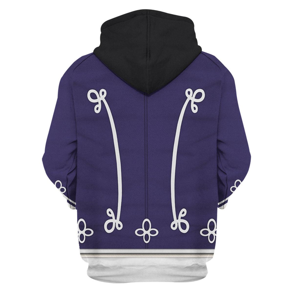 Gearhomie British Light Dragoon-Officer (1796-1802) Uniform All Over Print Hoodie Sweatshirt T-Shirt Tracksuit - Gearhomie.com