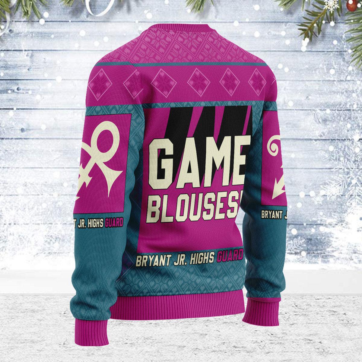 Gearhomie Bryant Game Blouses Costume Christmas Ugly Sweater - Gearhomie.com