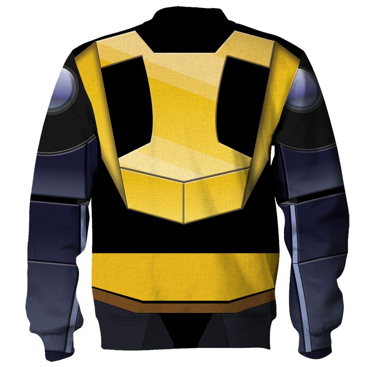 Gearhomie Bumblebee Costume Cosplay Hoodie Tracksuit - DucG