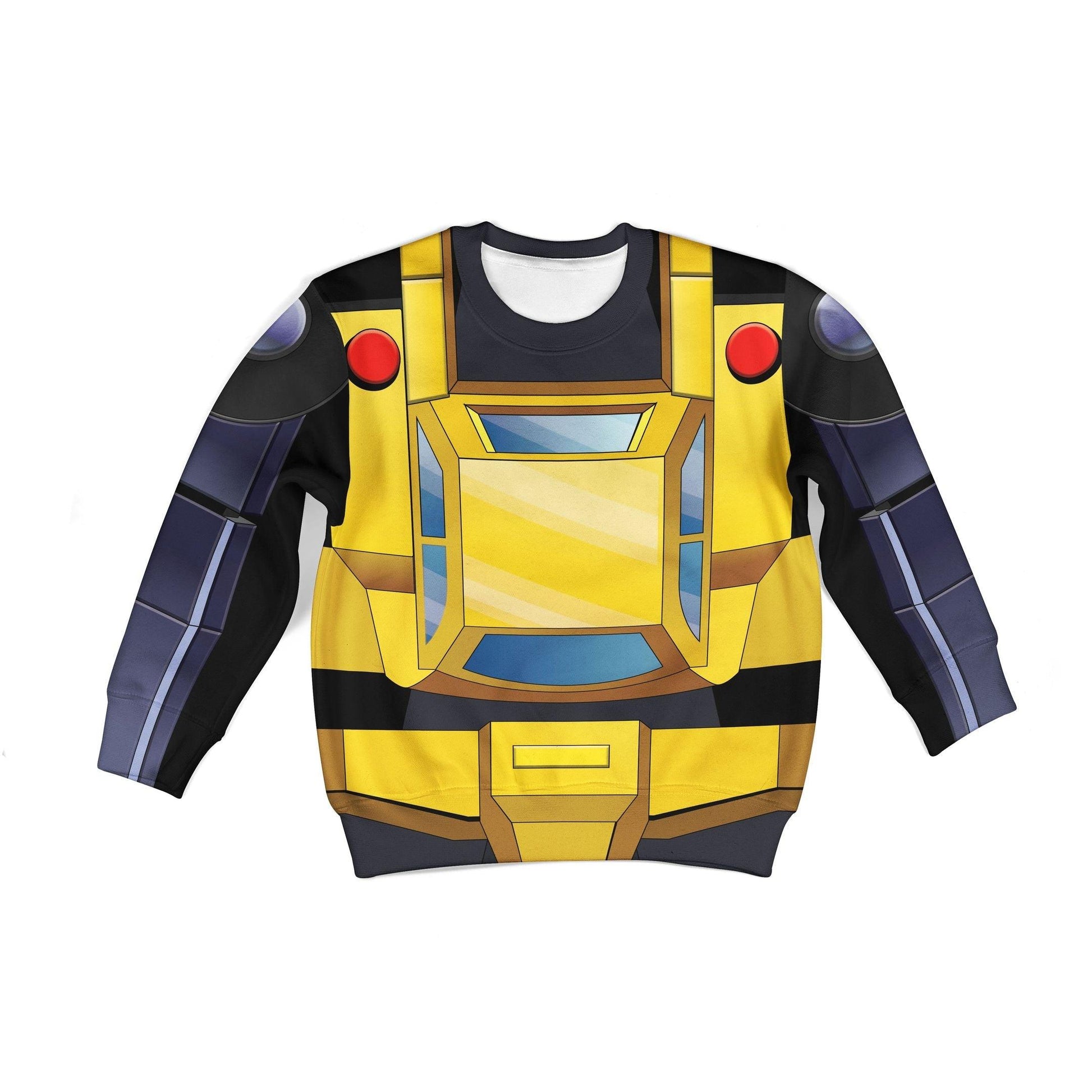 CustomsPig Bumblebee Kid Costume Cosplay Hoodie Sweatshirt T-Shirt -  CustomsPig.com
