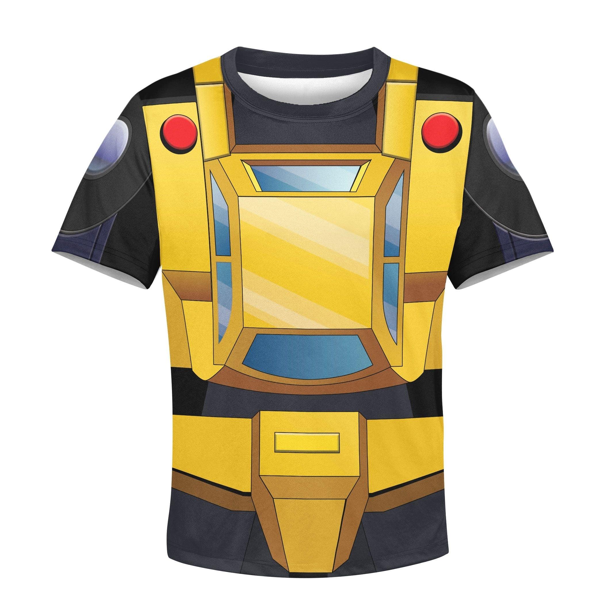  CustomsPig Bumblebee Kid Costume Cosplay Hoodie Sweatshirt T-Shirt -  CustomsPig.com