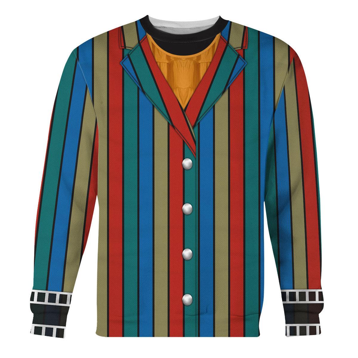 CustomsPig Burning Outfit Jimi Hendrix Costume Hoodie Sweatshirt T-Shirt Tracksuit - CustomsPig.com